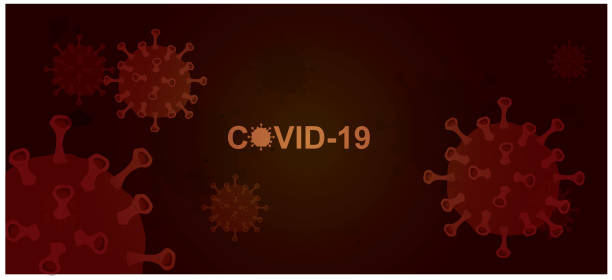 istock covid-19, coronavirus crisis illustration vector background. graphic for drive thru test center. 1214596803