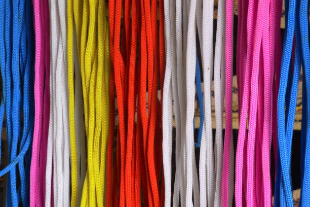 istock Many multi colored threads of a wool for design background. Texture of colored thread. Concept of Weaving, hobby image. 1214600670
