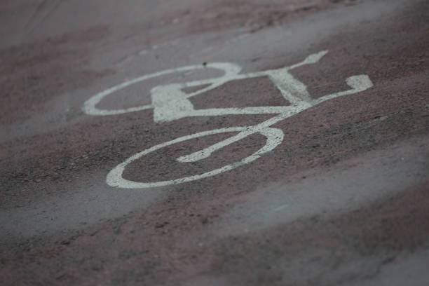 istock Bike lane 1214603552