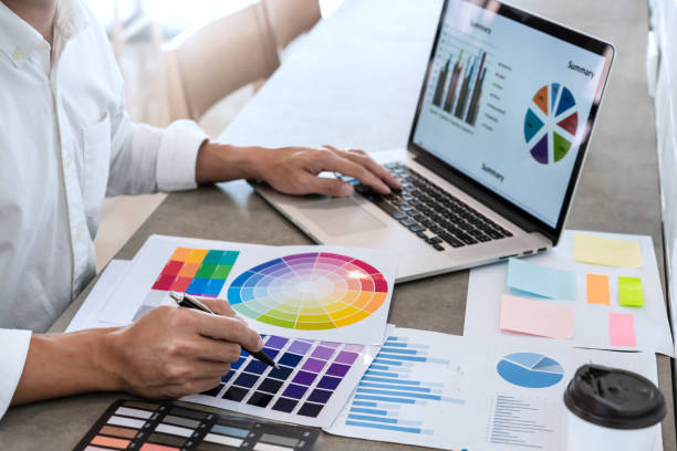 istock Team job businessmans crew Creative working with new startup project planning next steps of work, Teamwork process, Brainstorming Meeting Concept 1214608072
