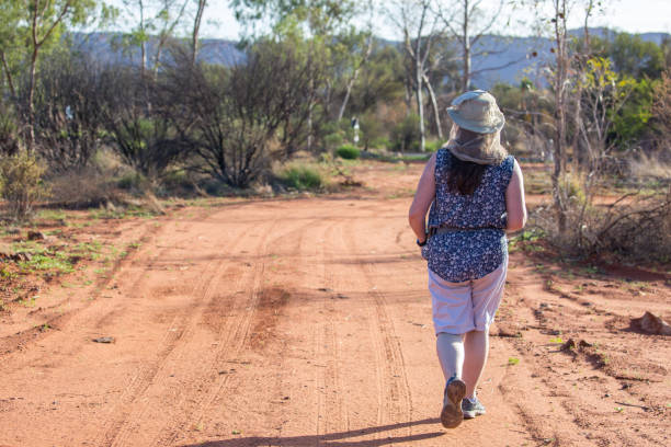 australien: kings canyon - watarrka national park stock-fotos und bilder