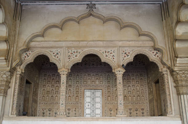 istock Agra fort is a UNESCO World Heritage site 1214610733