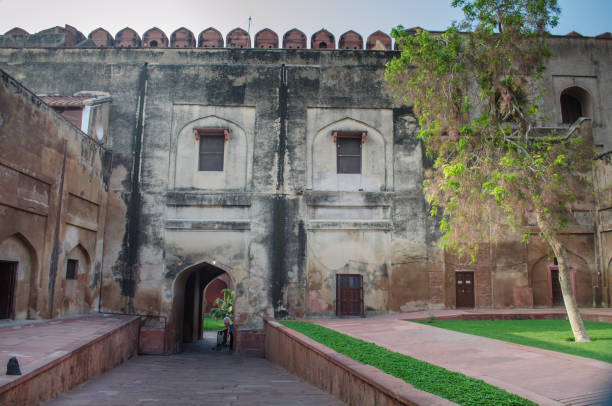istock Agra fort is a UNESCO World Heritage site 1214610894