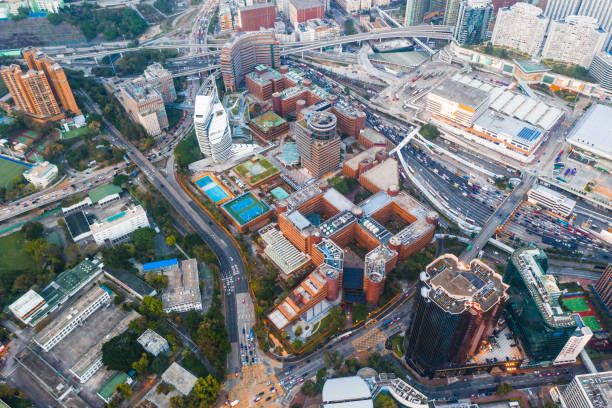 istock Building in the Kowloon, Hong Kong 1214611030