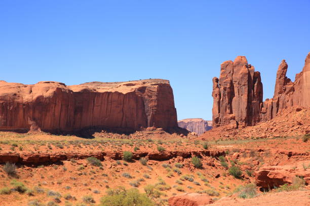 istock Monument Valley in a Sunny Day, Arizona-USA 1214620575