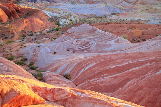 istock Fire Wave in Valley of Fire State Park, Nevada-USA 1214621021