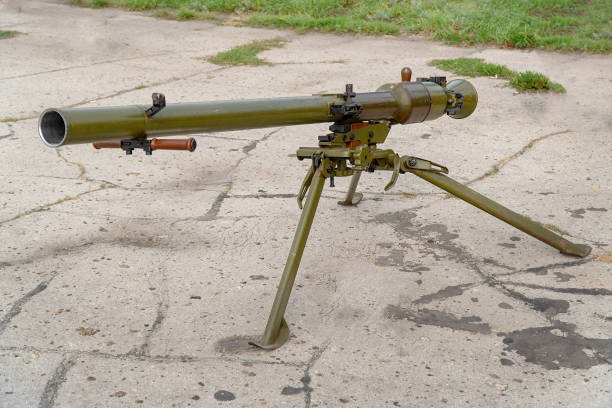 istock Russian anti-tank grenade launcher 1214621677