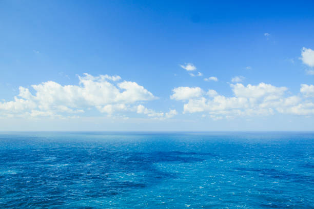 istock view over beautiful sea and horizon in Mallorca, Spain 1214627303
