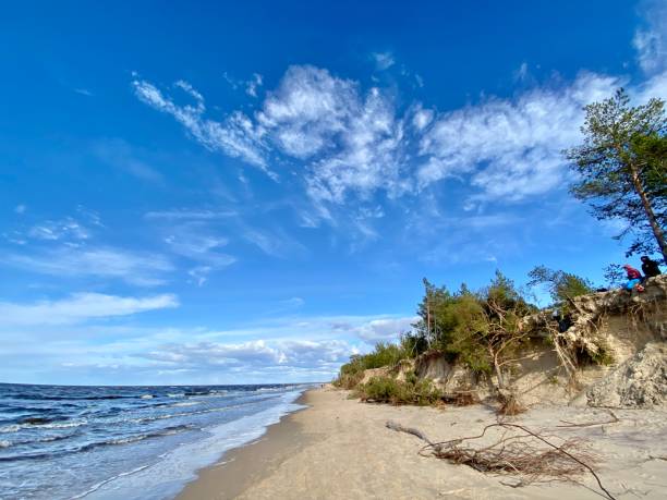 istock Baltic Sea spring coast  sea  beach Lilaste Latvia 1214638491