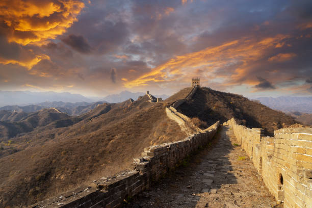 istock Jinshanling Great Wall, located in Hebei province 1214639051
