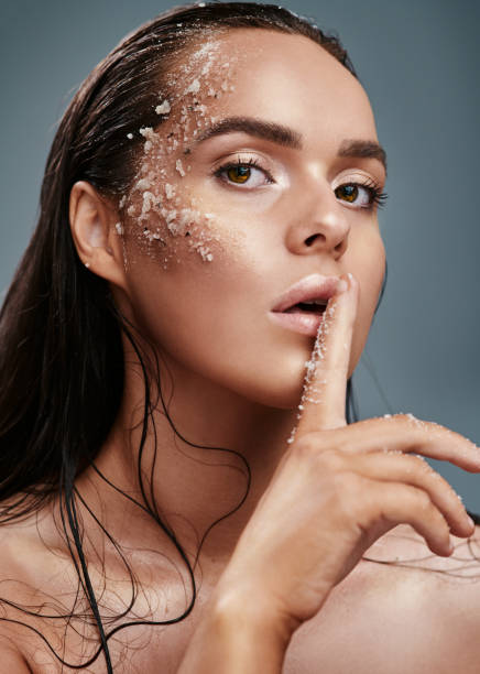istock Exfoliating is my secret 1214641011
