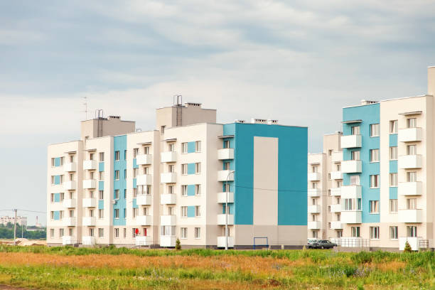 istock The facade of a high-rise buildings 1214645000