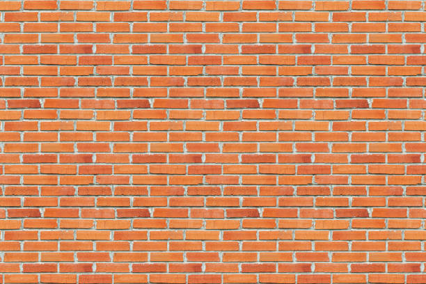 istock Abstract background of a new red brick wall. 1214648712
