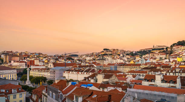 istock Lisbon at sunset, Portuga 1214653132