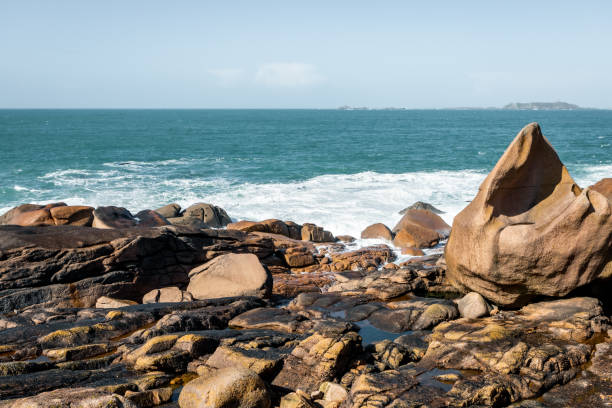 istock Pink granite coast. Ploumanac'h. Brittany 23 1214654861