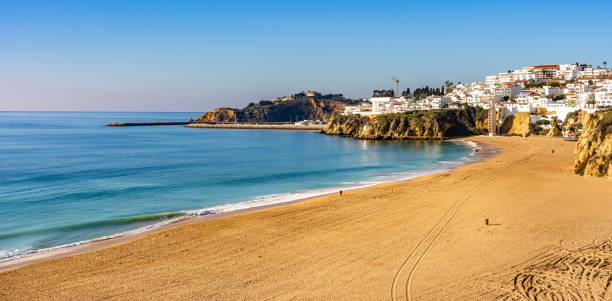 istock Albufeira beach in Algarve ,Portugal 1214656736