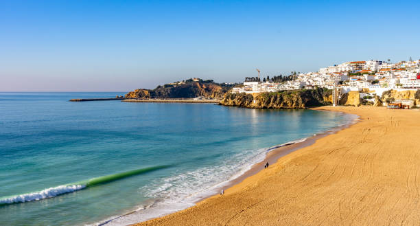 istock Albufeira beach in Algarve ,Portugal 1214656895