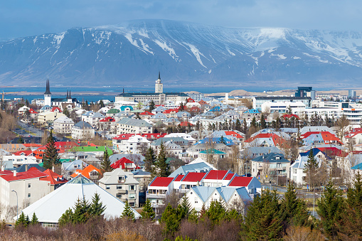 Cityscape of Reykjavik, Iceland, Europe