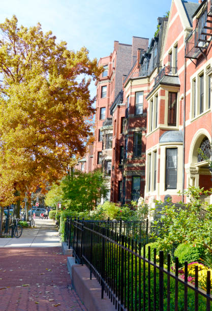 istock Brownstones, Back Bay, Boston. 1214661286