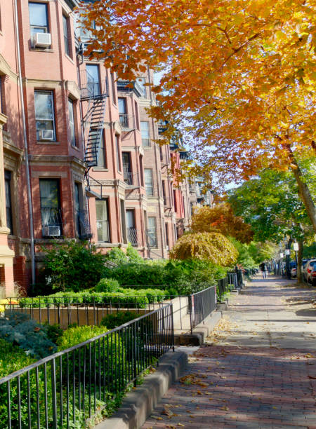 istock Brownstones, Back Bay, Boston. 1214661318