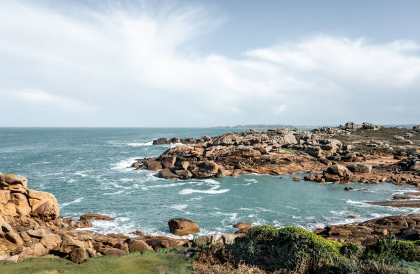 istock Pink granite coast. Ploumanac'h. Brittany 27 1214666526