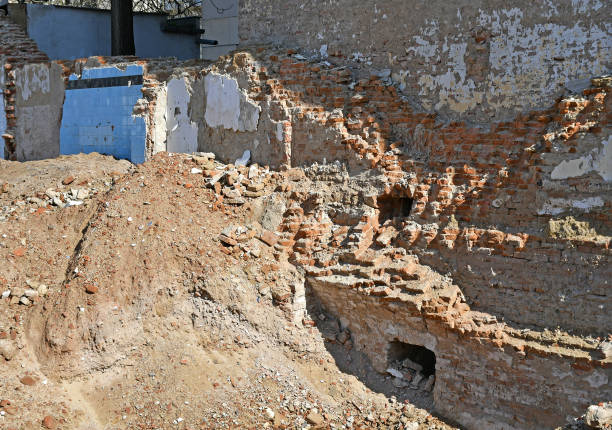 Demolition of an old building