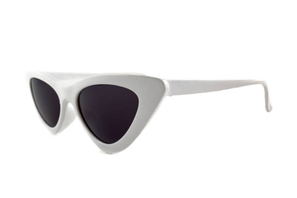 istock White Cat Eye Sunglasses Isolated on White Background 1214668294