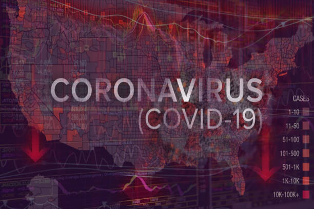 istock Stock Market and Corona Virus 1214670257