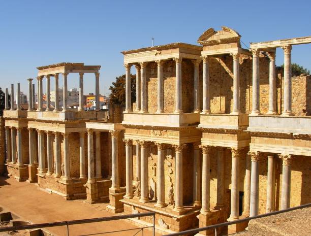 istock Roman Theatre in Merida, Extremadura 1214672232