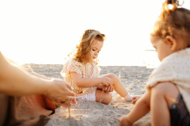 istock Two little girls having fun 1214678754