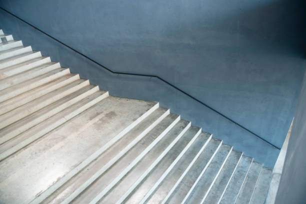 istock Concrete stairs – Abstract background concept 1214685104