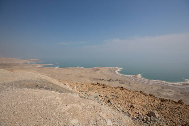 Dead sea in Israel stock photo