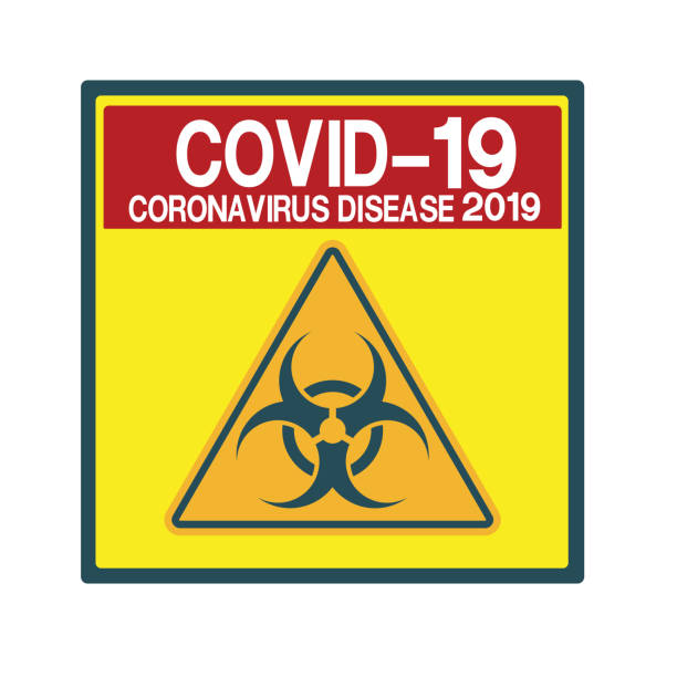 istock Prohibition icon shape. biological hazard risk logo symbol. Contamination epidemic virus 1214698859