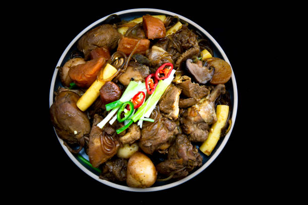 istock Stewed chicken with soy sauce 1214701807