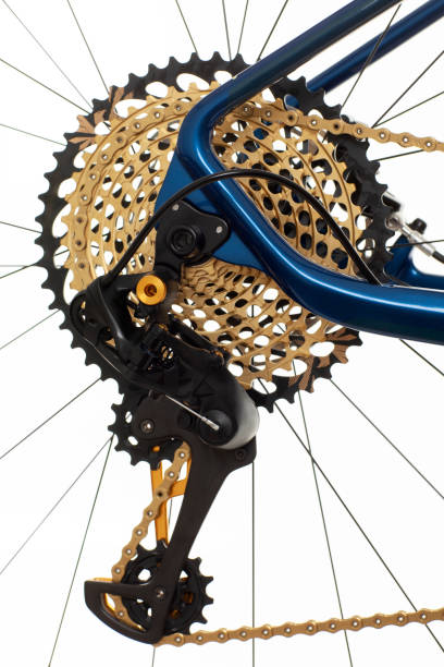 istock Bicycle sprockets on white background for online sale 1214701938