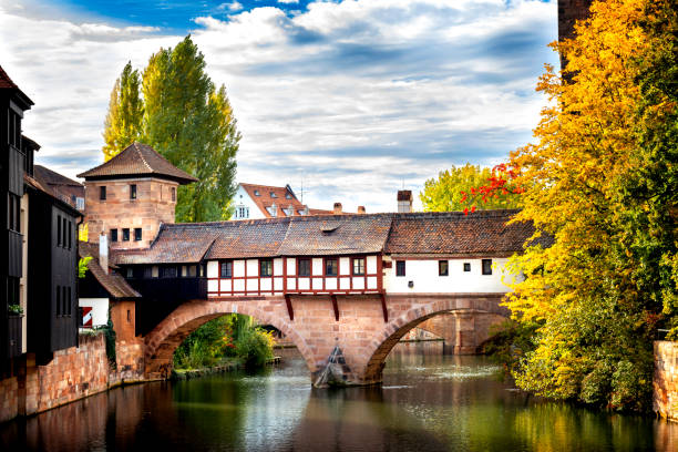 This beautiful wooden bridge is one of Nuremberg`s most fascinating historical sites. The picturesque building connects the Trödelmarkt island with the rest of Nuremberg from 1457. Its intimidating name was born in the Middle Ages: this is due to the fact that the executioner of the city lived in a nearby tower.