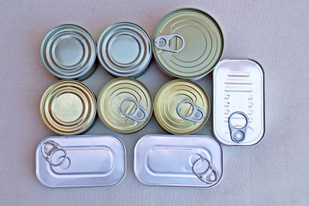 istock Canned food. Tinned food. 1214704734