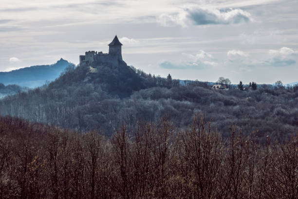 istock Somoska castle ruins, Slovakia 1214706585