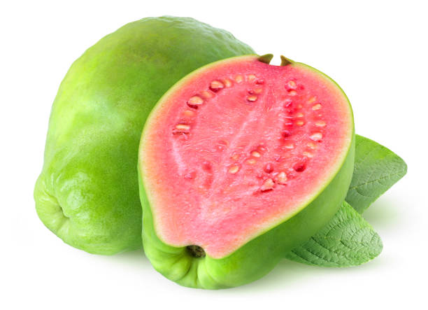 istock Isolated green guava 1214718145