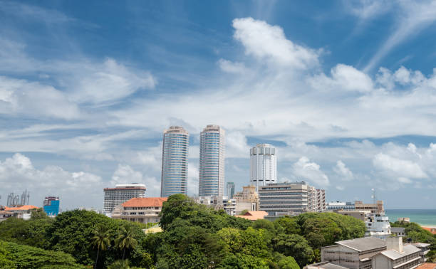 istock Colombo city skyline, Sri Lanka 1214722850
