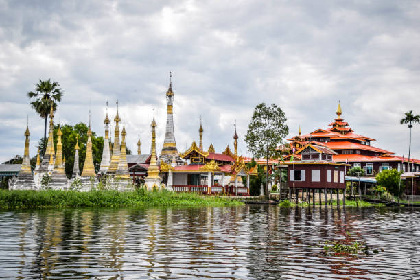 istock Inle Lake in Myanmar 1214734203