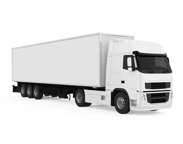 istock Delivery Truck Isolated 1214750226