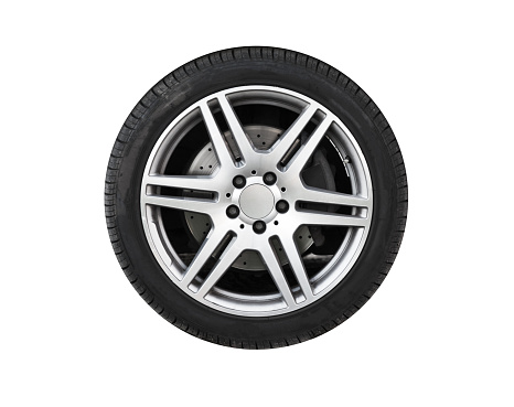 Car wheel, tire and rim