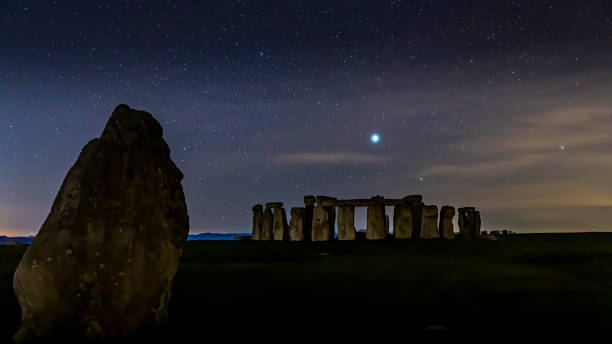 istock A cold and starry night at Stonehenge in Wiltshire, Great Britain. 1214758621