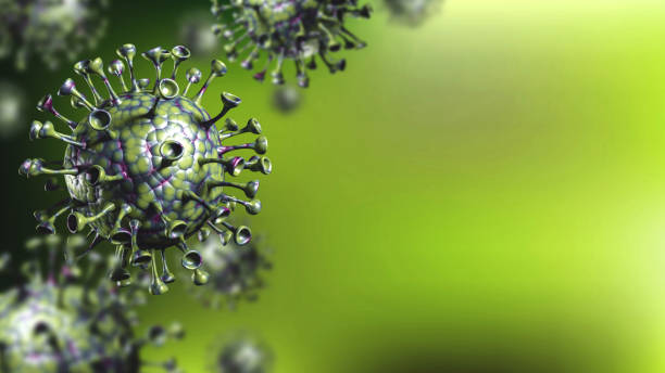istock Coronavirus, Virus Outbreak background, Microbiology And Virology Concept, 3D Rendering 1214763002