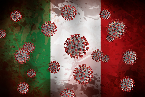Coronavirus in Italy. Italy imposes curfew to fight coronavirus - covid19