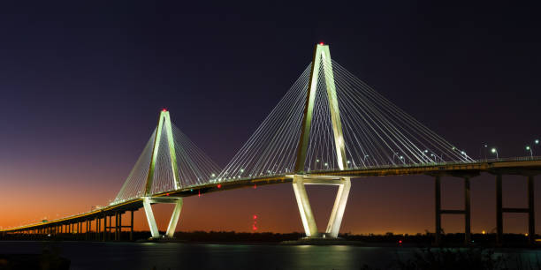 istock Ravenel Bridge over Cooper River in Charleston, SC 1214769717