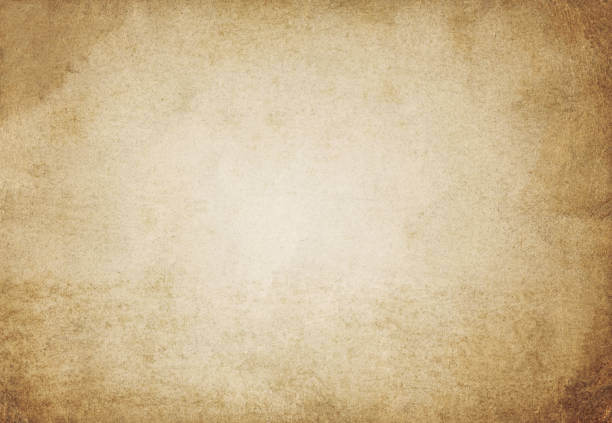 茶色の紙の背景 - 古風 ストックフォトと画像