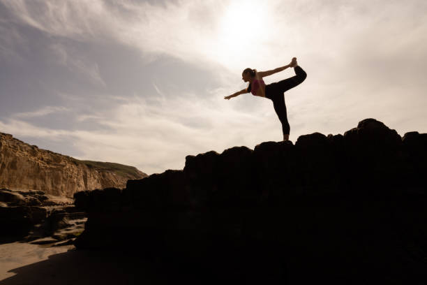 istock Women Doing Yoga Torrey Pines 1214772754