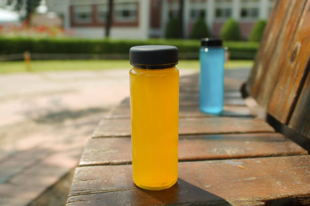 istock spring and summer portable water bottle 1214779201